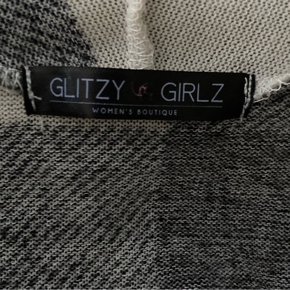 EC Glitzy Girlz Open Winter  Cardigan Plus Size 2X - Picture 12 of 12